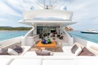 ARAMIS yacht charter: cockpit view