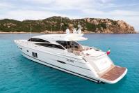 ARAMIS yacht charter: Aft view at anchor