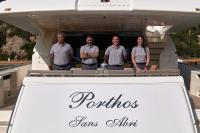 PORTHOS-SANS-ABRI yacht charter: Capt. Carlo with crew