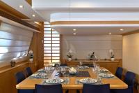 PORTHOS-SANS-ABRI yacht charter: Table details