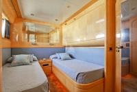 PRIME yacht charter: Twin cabin with pullman beds