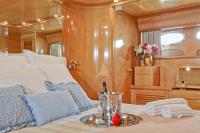PRIME yacht charter: Master Cabin detail