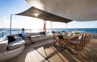 MARIU yacht charter: Upper Aft Deck