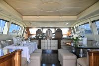 ORION-I yacht charter: DNING IN MAIN SALON