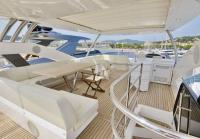 SARAHLISA yacht charter: fly bridge