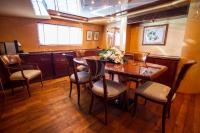 MISS-CANDY yacht charter: Dinner table