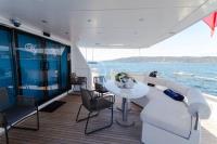 MISS-CANDY yacht charter: Aft deck