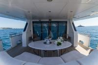 MISS-CANDY yacht charter: Aft deck