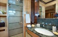 CHRISTINA-G yacht charter: Guest Bathroom