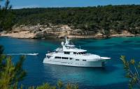 CHRISTINA-G yacht charter: Running Shot