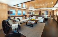 CHRISTINA-G yacht charter: Main Salon