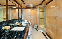 CHRISTINA-G yacht charter: Master Bathroom