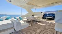 INFINITAS yacht charter: Flybridge