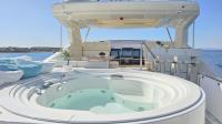 INFINITAS yacht charter: Flybridge - Jacuzzi