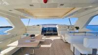 INFINITAS yacht charter: Flybridge