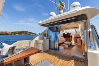 MINE yacht charter: Aft deck