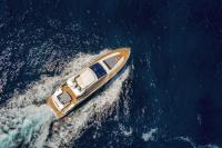 MINE yacht charter: Aerial View