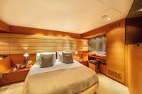 MINE yacht charter: Master Cabin