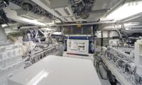 MOONRAKER yacht charter: Engine room