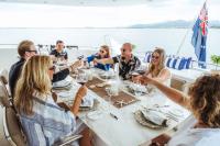 MOONRAKER yacht charter: Dining