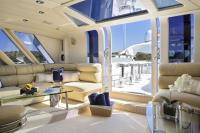 MOONRAKER yacht charter: Sky lounge