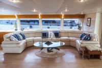 MOONRAKER yacht charter: Main saloon