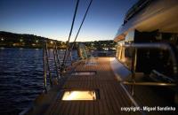 ASTROLABE yacht charter: By night