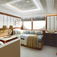 CAPRI-I yacht charter: Visuals VIP Cabin Main Deck Main Deck