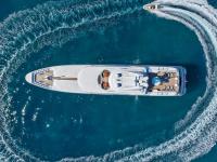 CAPRI-I yacht charter: Aerial View