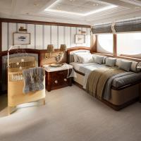 CAPRI-I yacht charter: Visuals VIP - Twin Cabin Main Deck