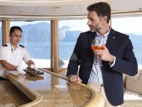 CAPRI-I yacht charter: Observatory/Lounge area