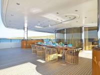 CAPRI-I yacht charter: Upper Deck - Dining area III