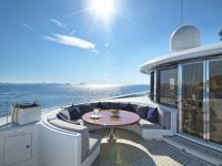 CAPRI-I yacht charter: Sundeck Lounge/Sunbathing area