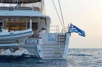 MELITI yacht charter: Aft View
