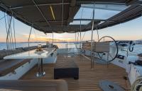 MELITI yacht charter: Fly Bridge Sunset