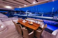 LADY-LONA yacht charter: AFT DECK