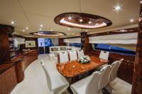LADY-LONA yacht charter: MAIN SALON / DINING