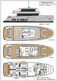 KOKONUTS-WALLY yacht charter: Layout