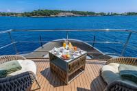 KOKONUTS-WALLY yacht charter: Master terrace