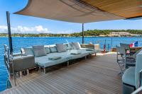KOKONUTS-WALLY yacht charter: Aft deck