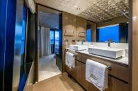 KOKONUTS-WALLY yacht charter: Master bathroom
