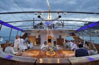 CHRISTINA-O yacht charter: Pool deck 2018