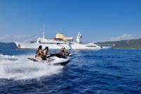 CHRISTINA-O yacht charter: 3 waverunners on board