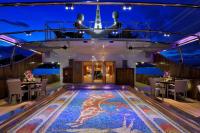 CHRISTINA-O yacht charter: Pool deck