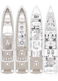 ASLEC-4 yacht charter: ASLEC 4 Layout