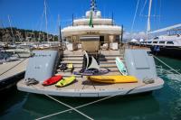 ASLEC-4 yacht charter: ASLEC 4 watertoys