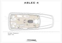 ASLEC-4 yacht charter: ASLEC 4 Layout