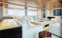 ASLEC-4 yacht charter: Aslec 4 Main saloon