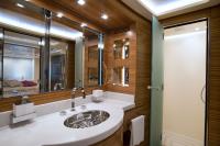 ALEMIA yacht charter: ALEMIA master head and shower