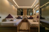 ALEMIA yacht charter: Standard twin stateroom